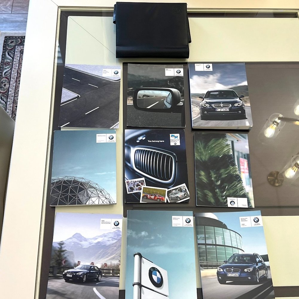 2008 BMW 5 Series Complete Owner Manual Portfolio!